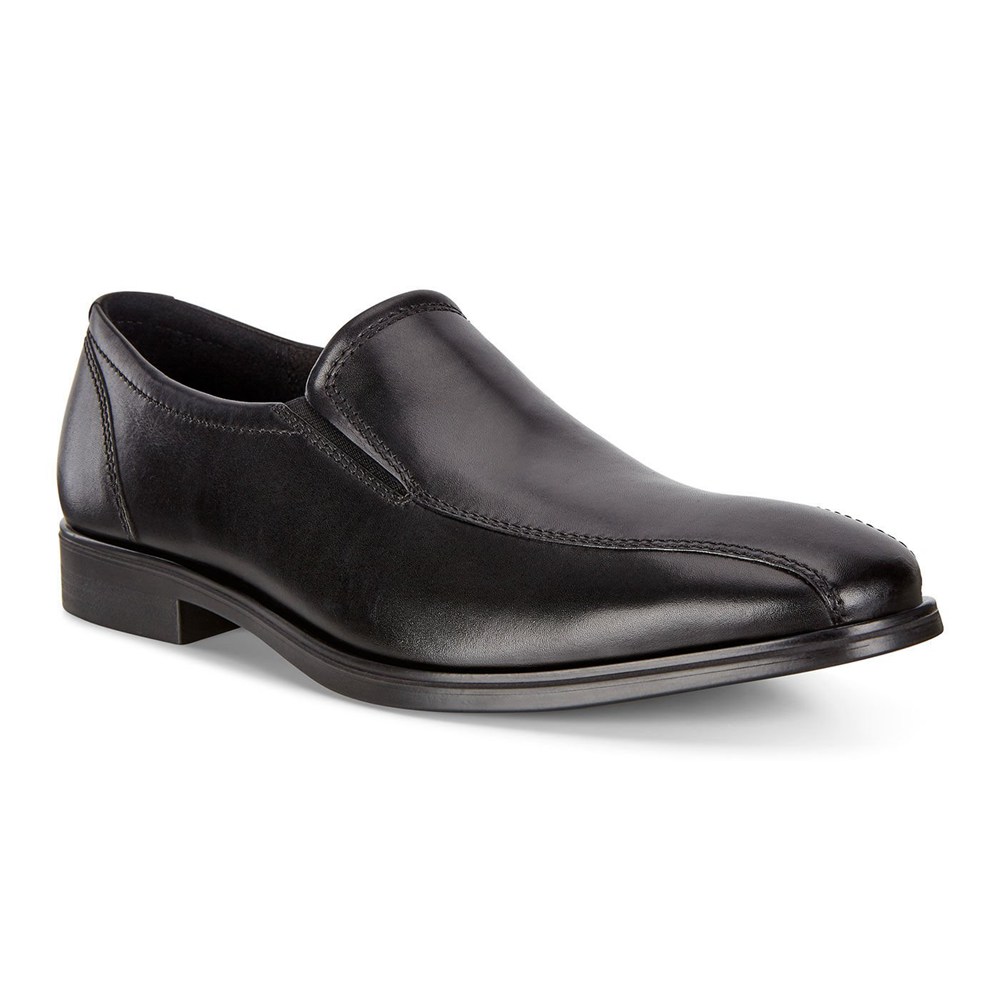 Slip On Hombre - ECCO Queenstown Bike Toe - Negros - ZHM160872